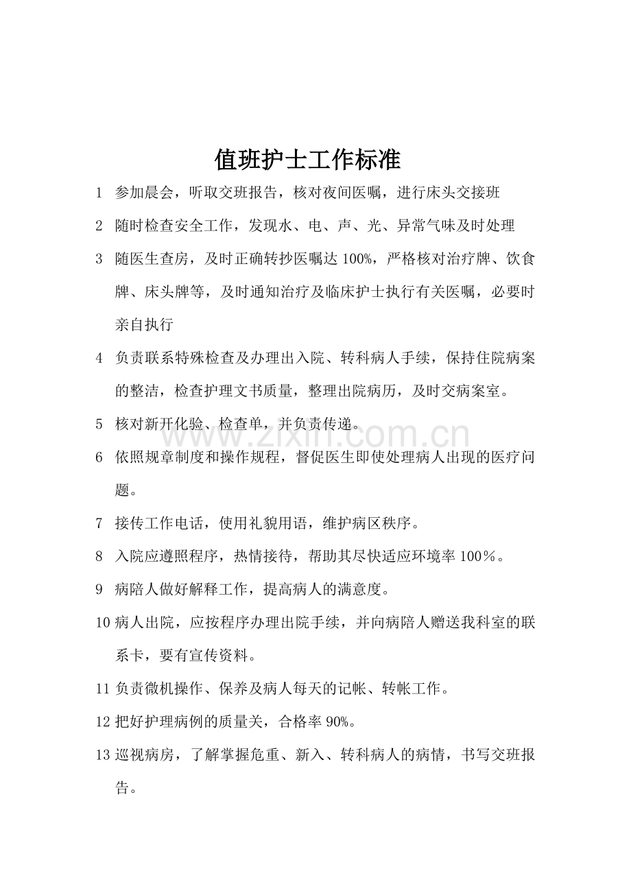 工作职责--标准.doc_第1页