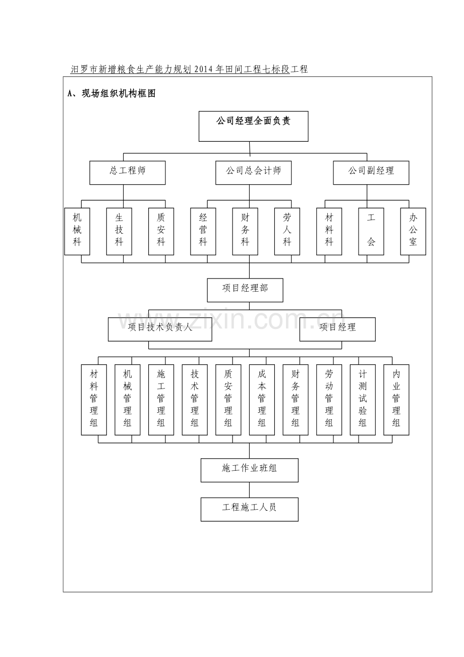 项目管理机构说明.doc_第1页