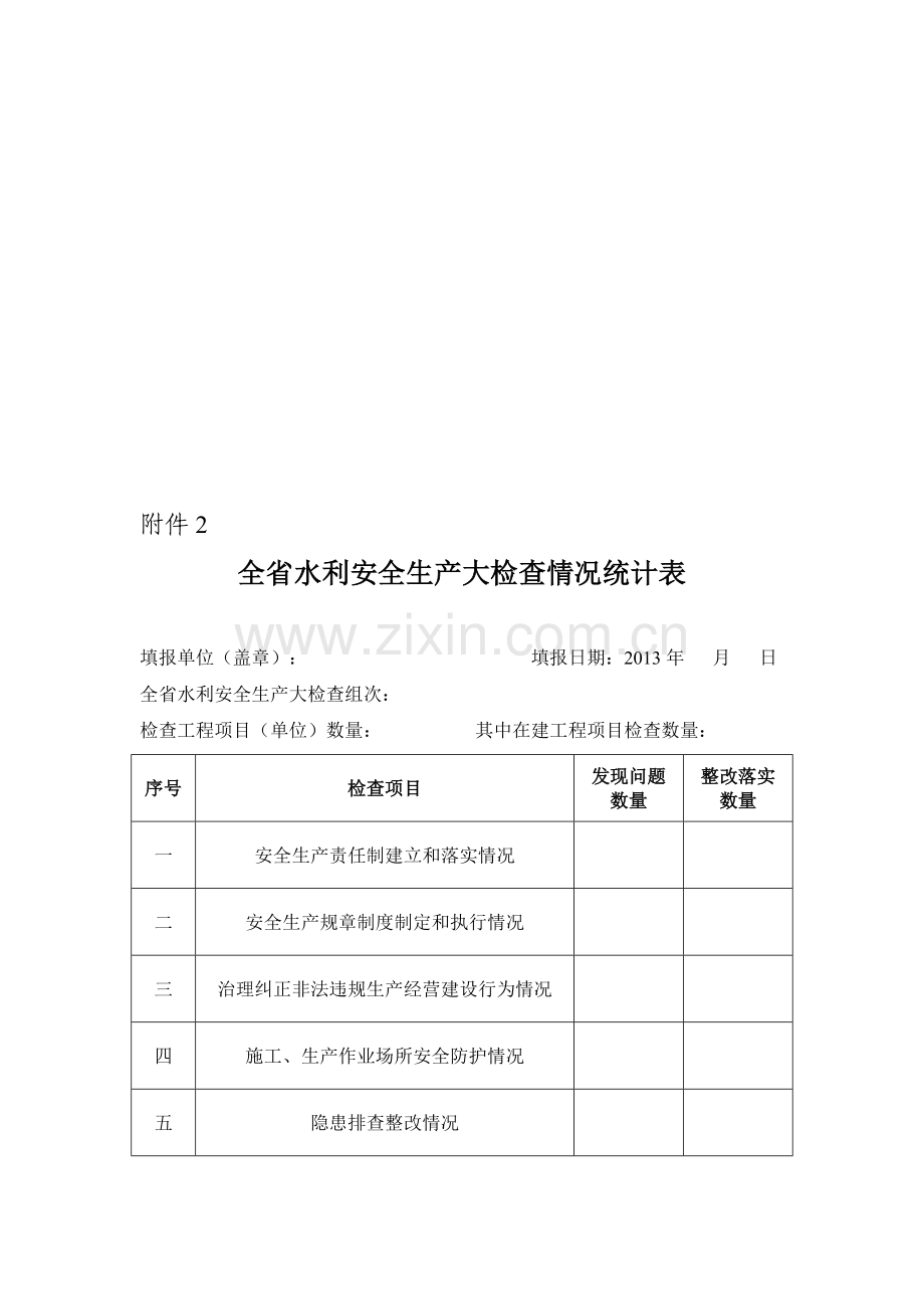 水利安全生产检查.doc_第1页