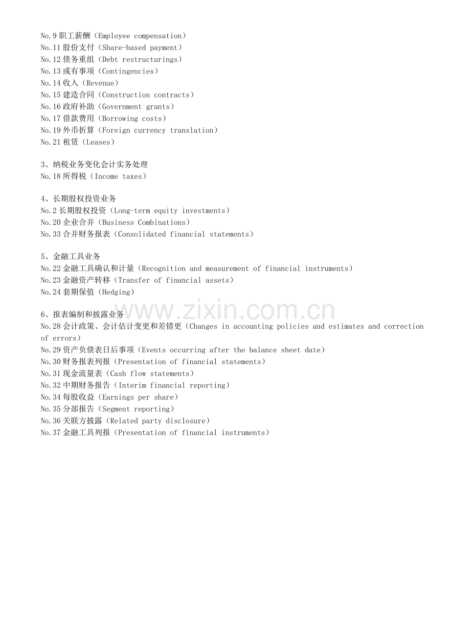 新旧会计准则比较分析和操作实务培训课程大纲.doc_第2页