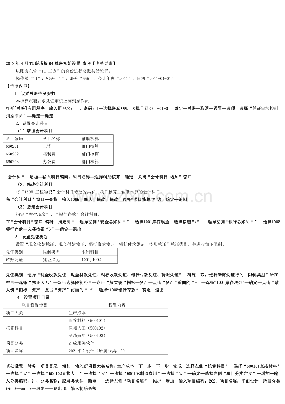 电大《电算化会计》形成性考核无纸化考试系统-14年.doc_第1页