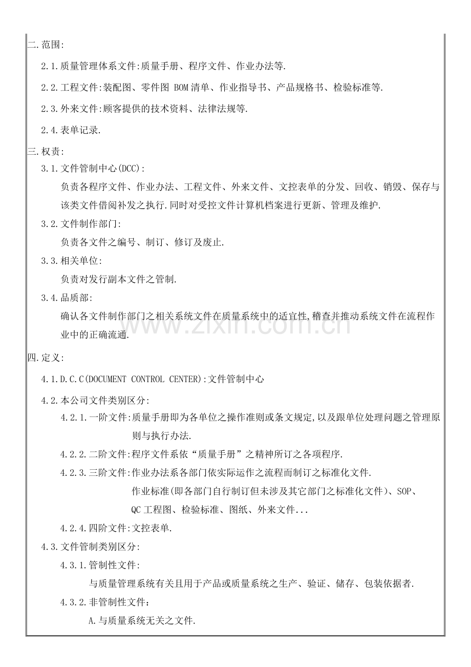 HX-QP-001-文件与资料管理控制程序(A).doc_第2页