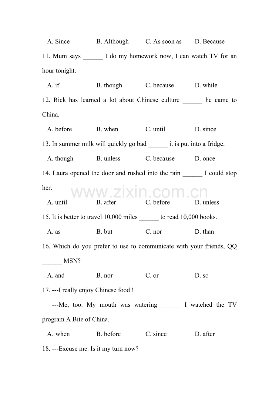 2017届中考英语知识点定时训练21.doc_第2页
