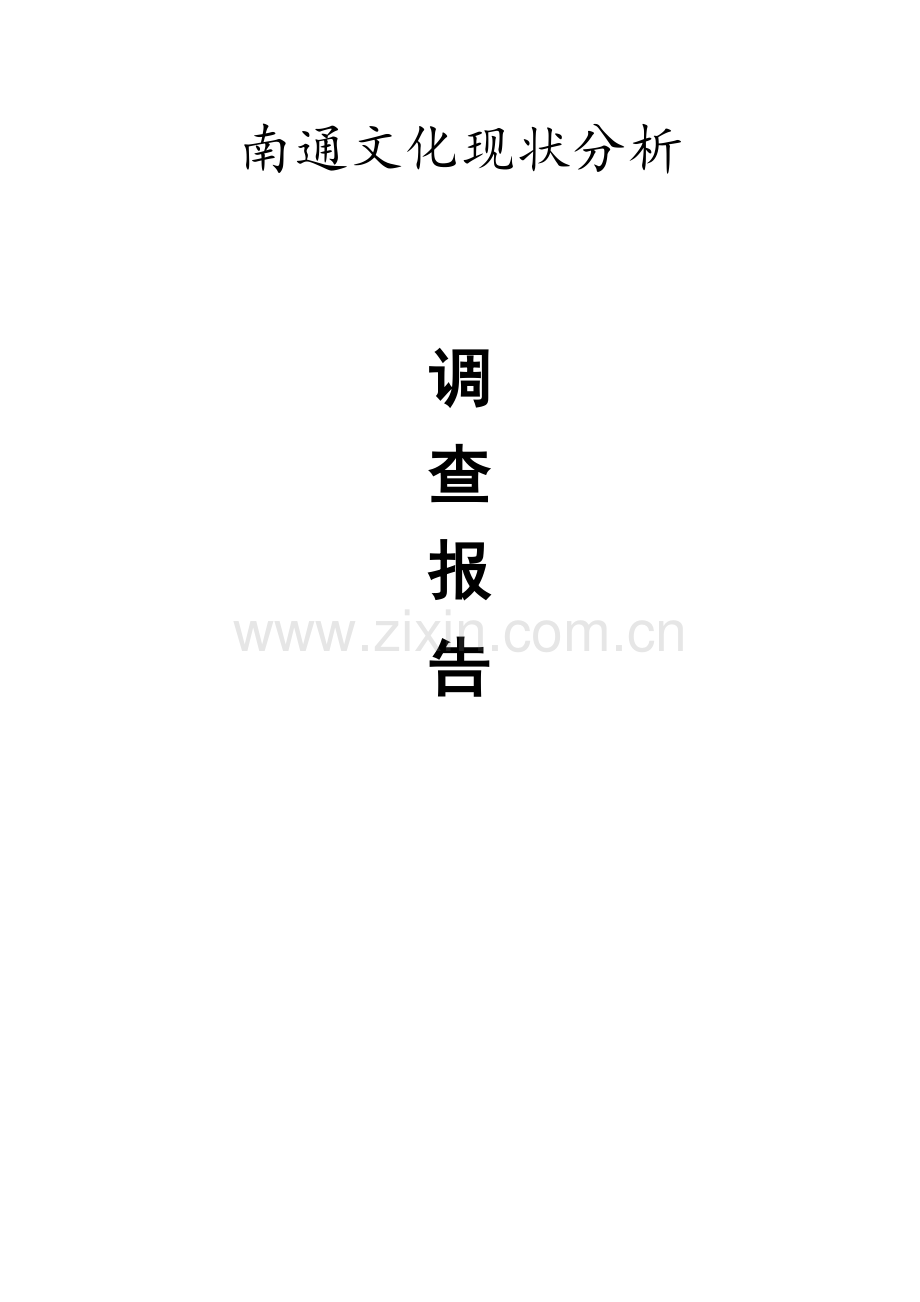 南通文化现状分析.doc_第1页