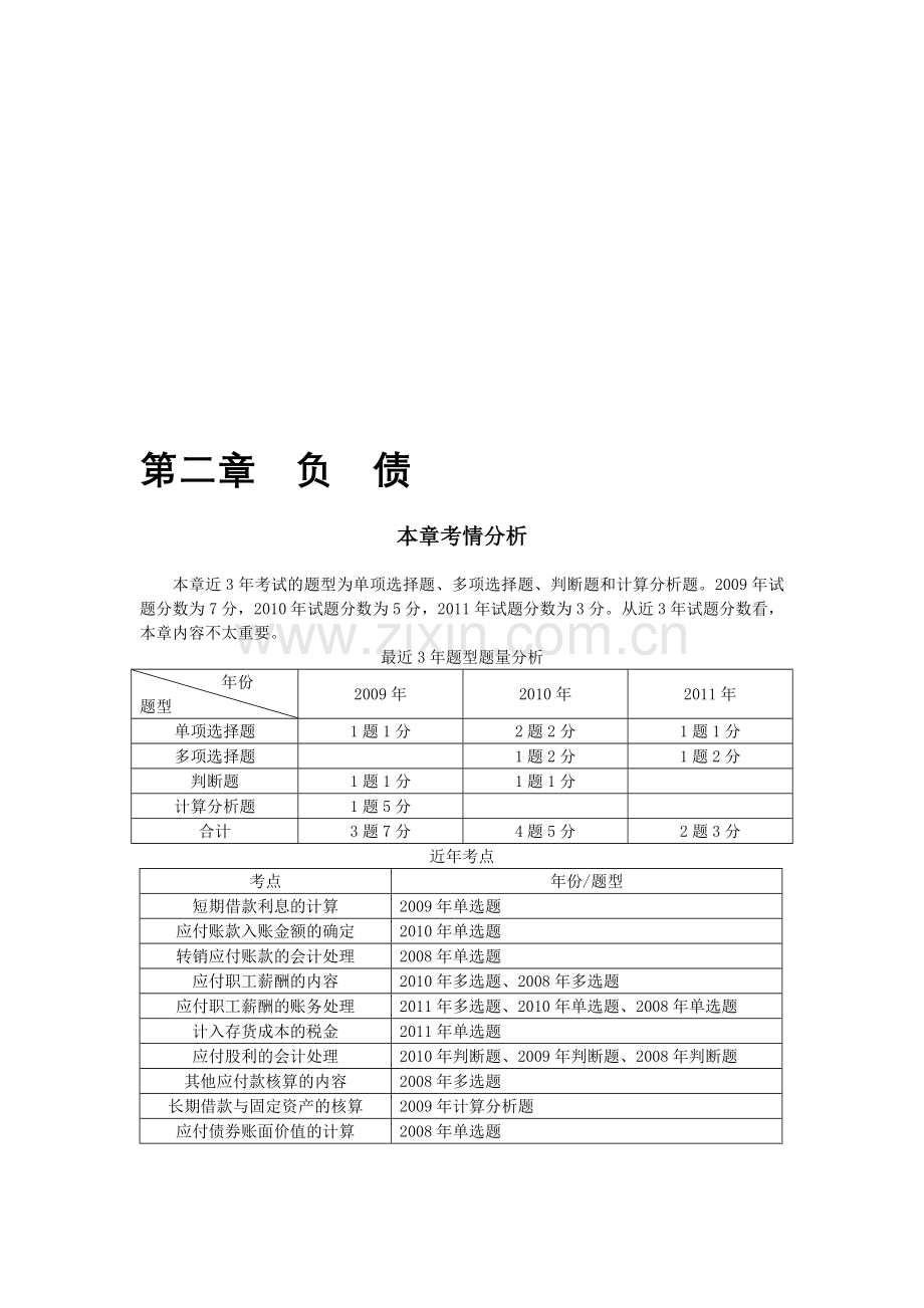 初级会计第二章--负--债.doc_第1页
