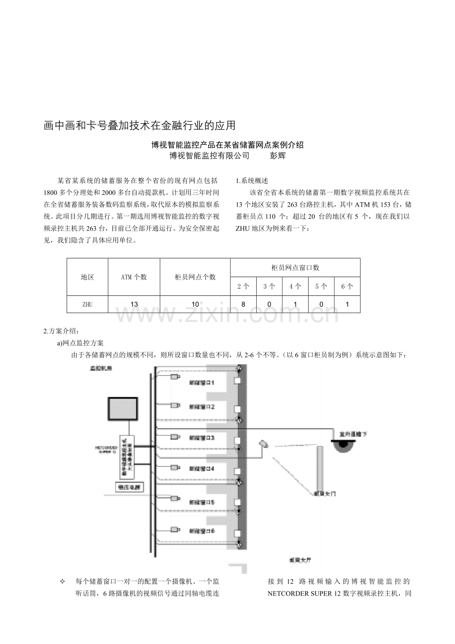 视频监控系列方案.doc_第1页