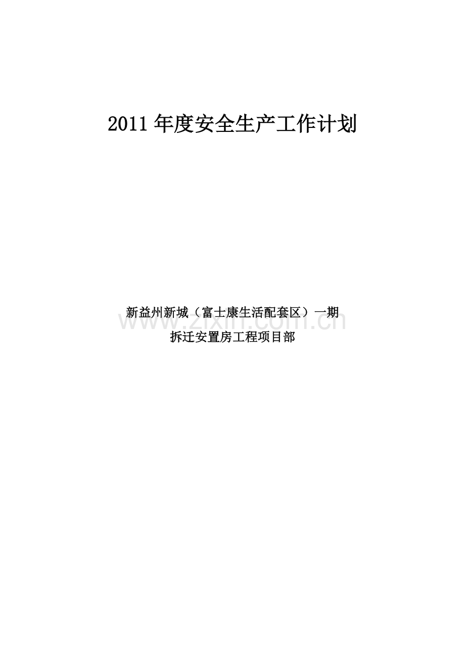 年度安全生产工作计划.doc_第2页