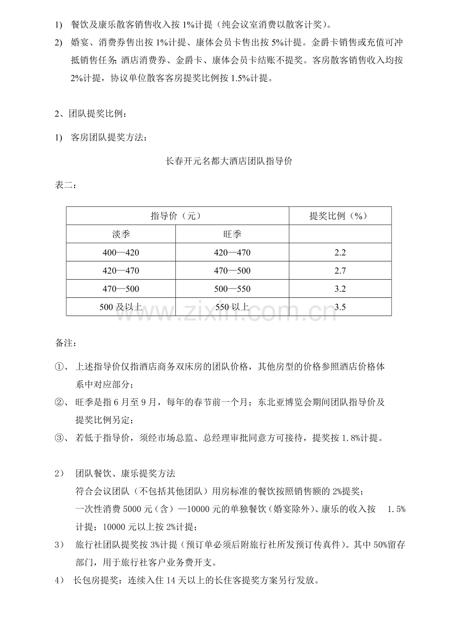2011年销售考核条例(确认).doc_第2页