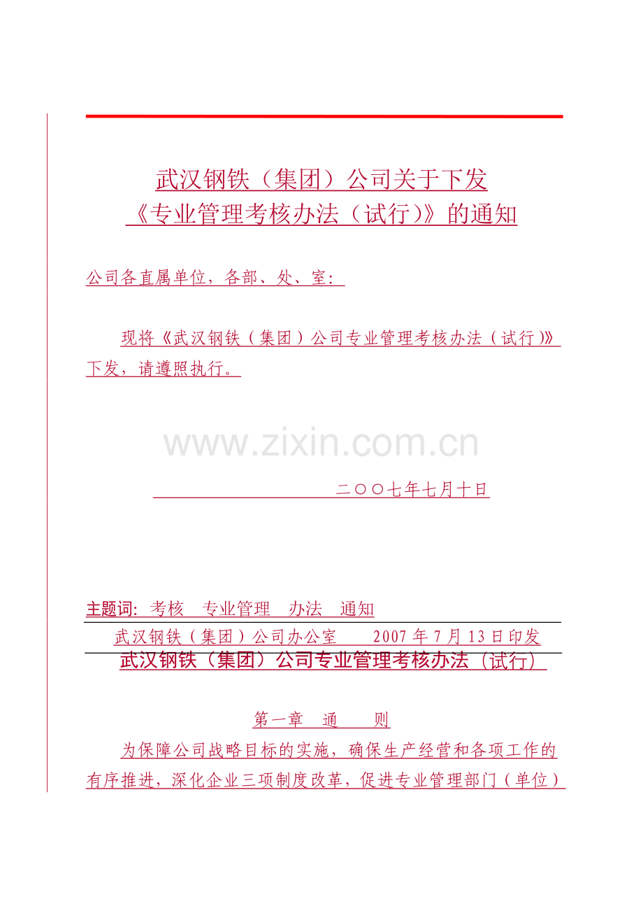 2007武钢专业管理考核.doc_第2页