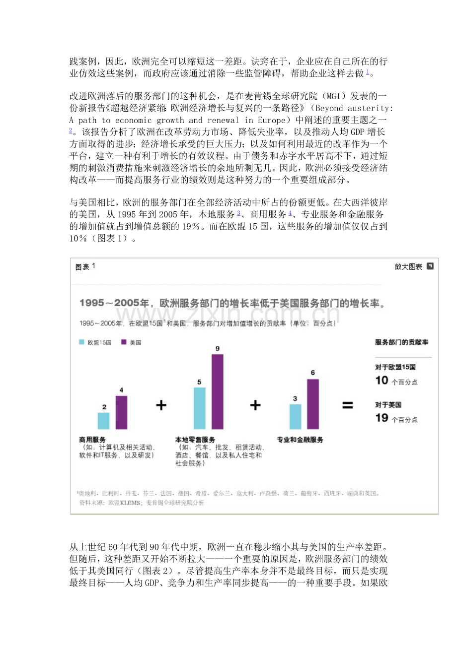 Mckinsey-为什么欧洲的生产率落后于美国.doc_第2页