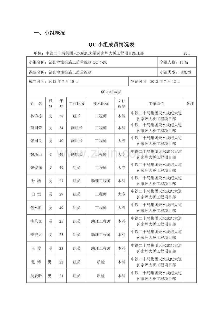 钻孔灌注桩质量控制QC课题.doc_第2页
