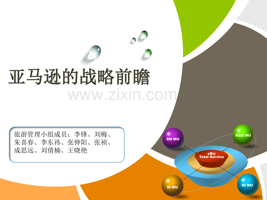 亚马逊的战略前瞻—旅游管理.ppt_第1页
