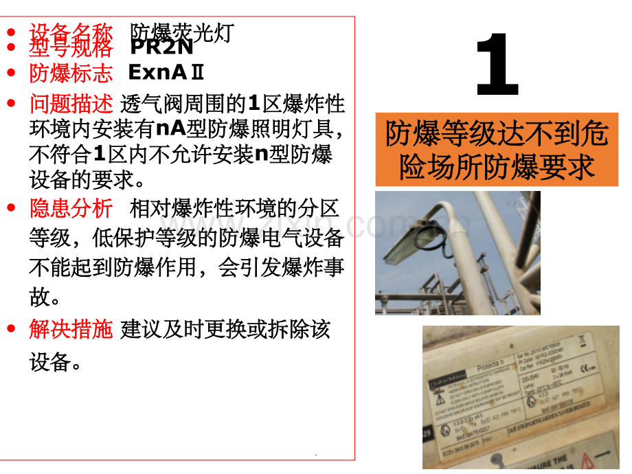 防爆电气设备现场检查发现问题汇总.ppt_第2页