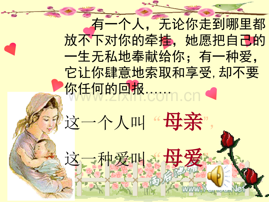 献给世界上最爱我的人--主题班会.ppt_第1页