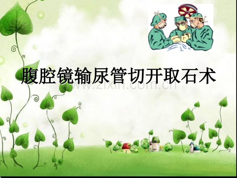 腹腔镜下输尿管切开取石术.ppt_第1页