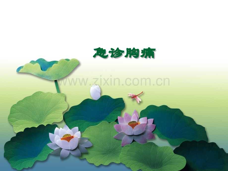 急诊胸痛.ppt_第1页