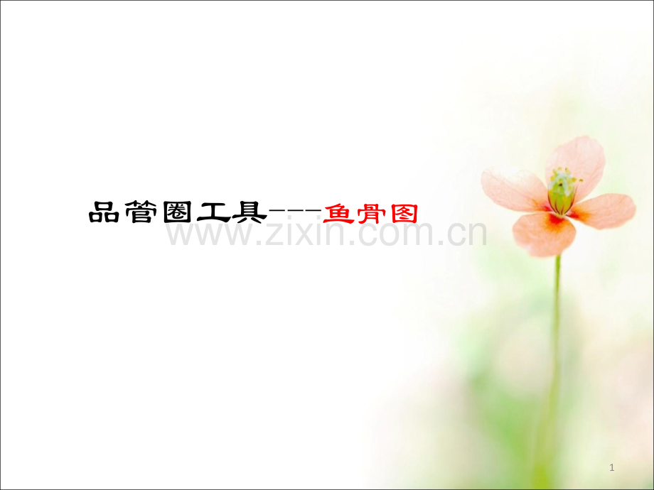 品管圈工具鱼骨图.ppt_第1页