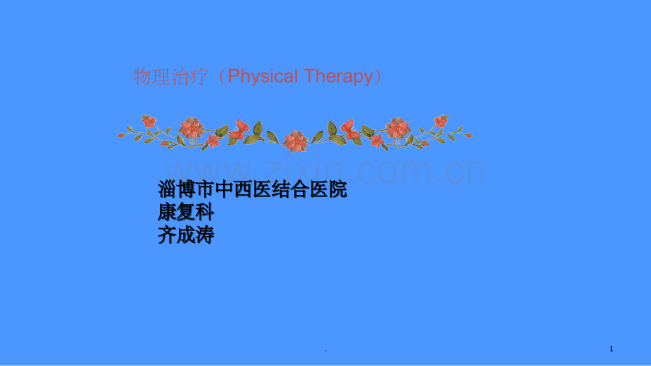 物理治疗-(一).ppt_第1页