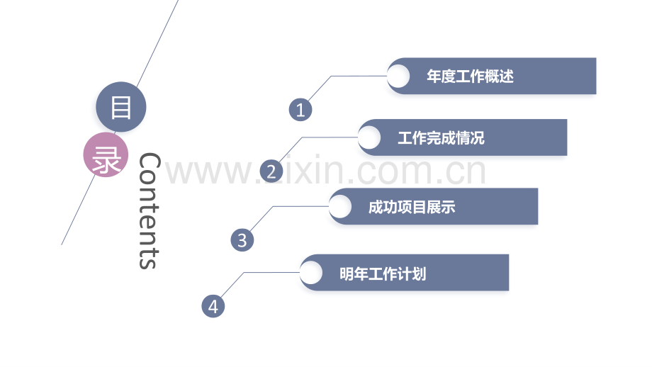 简约小清新工作总结PPT模板PPT模版.pptx_第2页