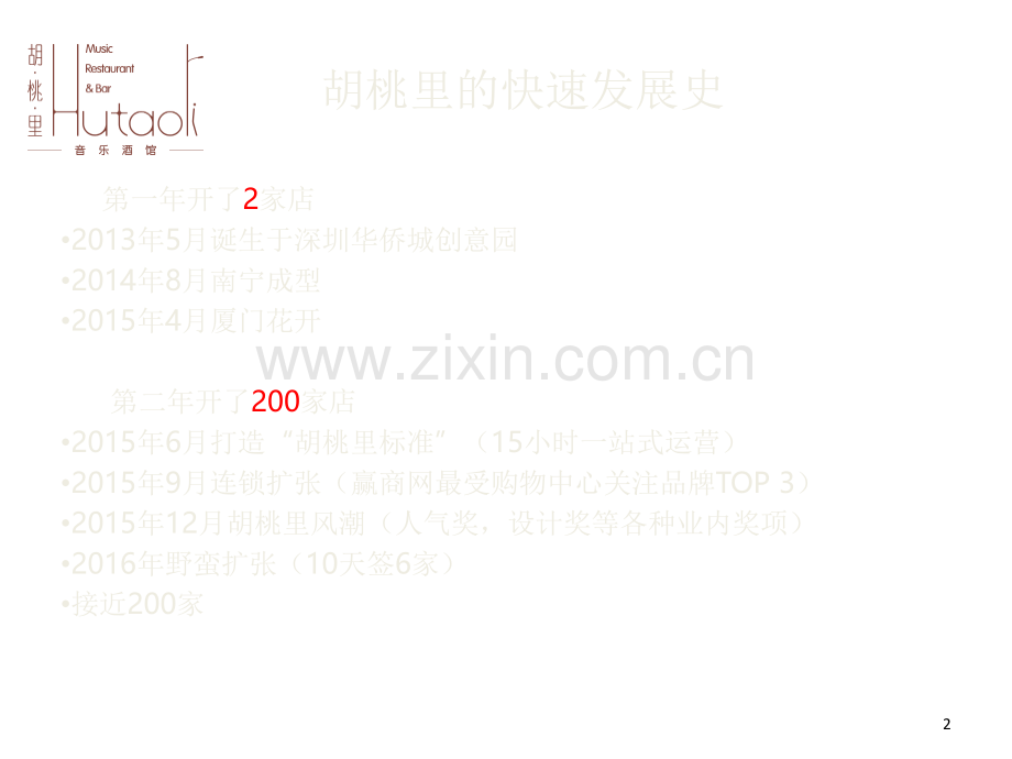 胡桃里音乐酒馆成功之道浅析PPT文档.ppt_第2页