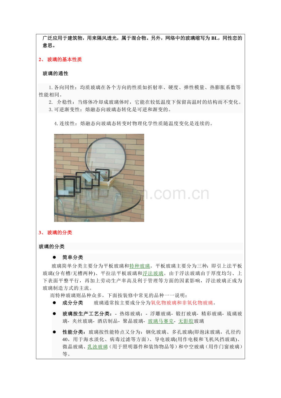 室内外装饰材料与施工工艺008玻璃.doc_第2页