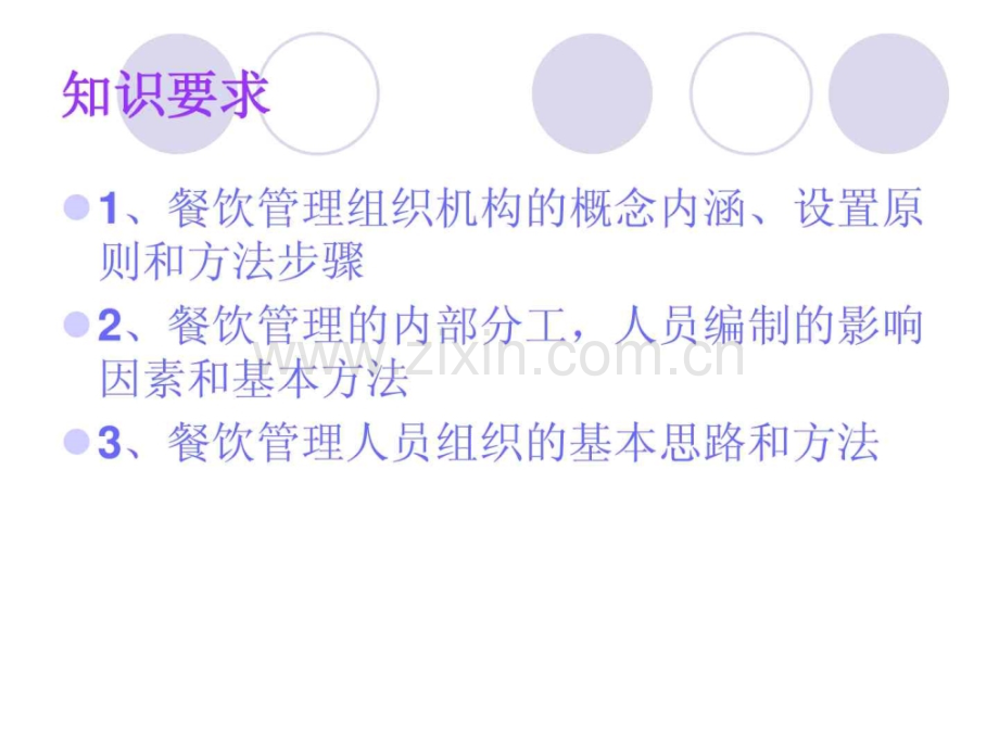 餐饮管理的组织结构和人员编制下载.pptx_第1页