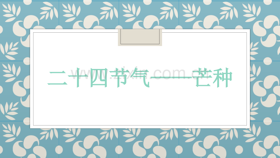 芒种简介.pptx_第1页
