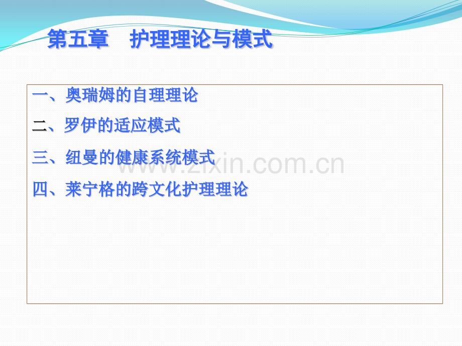 护理理论与模式.pptx_第1页