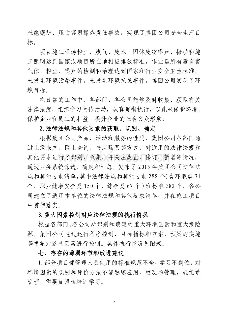 集团公司合规性评价报告模版.doc_第2页