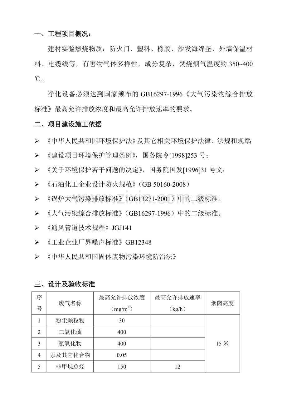 燃烧烧尾气净化方案111.doc_第2页