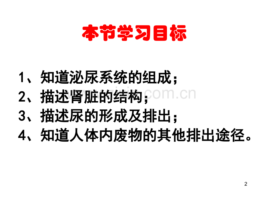 人体内废物的排出(优质课).ppt_第2页
