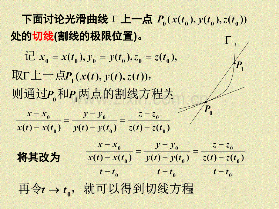 重积分偏导数在几何中的应用.pptx_第1页