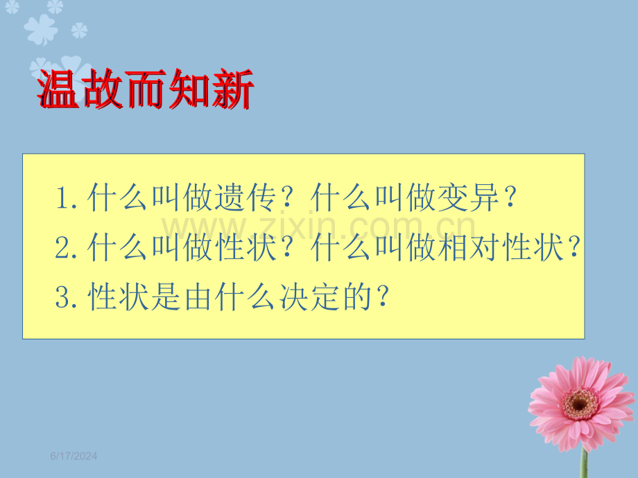 第二节---基因在亲子代间的传递.ppt_第1页