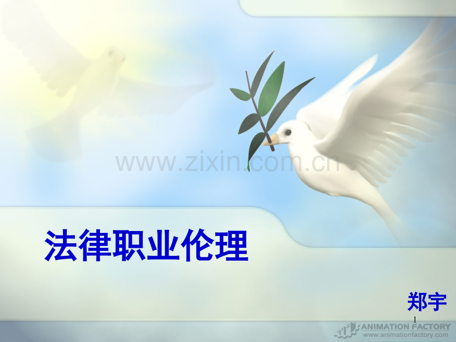 法律职业伦理(2011秋)(课堂PPT).ppt_第1页