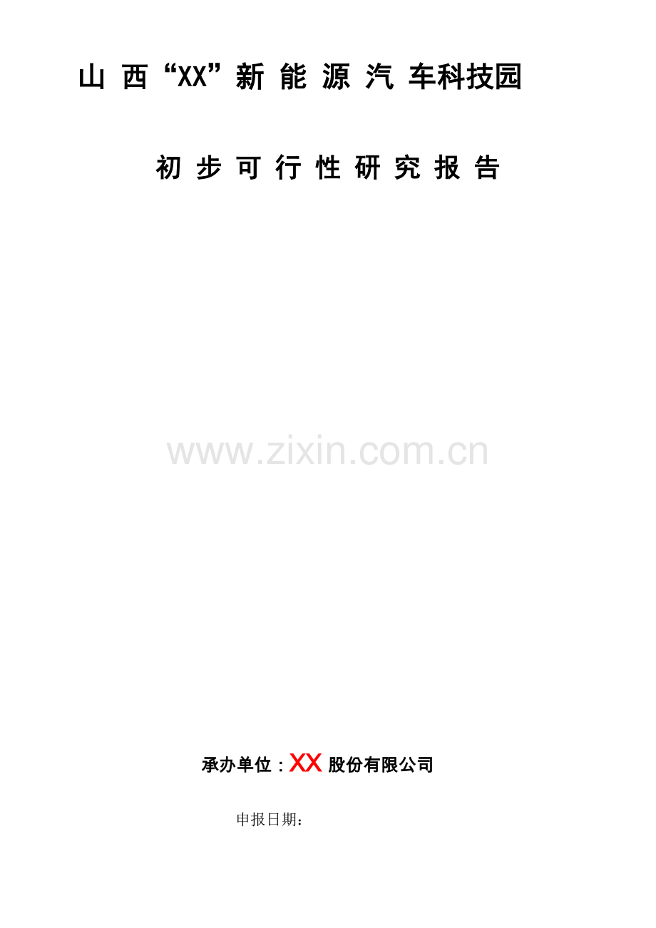 新能源汽车可行性研究报告.doc_第1页