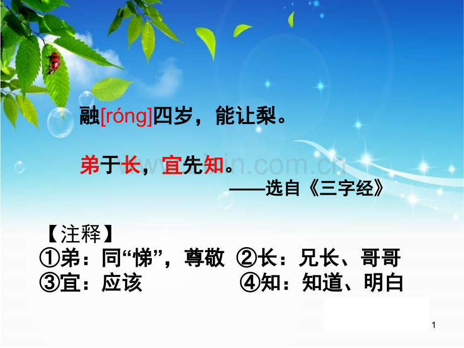 孔融让梨(课堂PPT).ppt_第1页