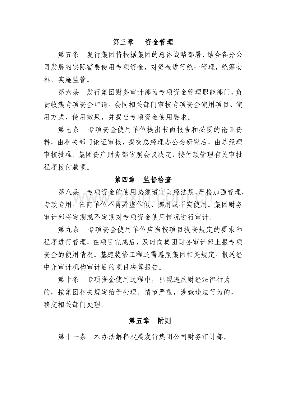 集团有限公司专项资金管理办法模版.docx_第2页