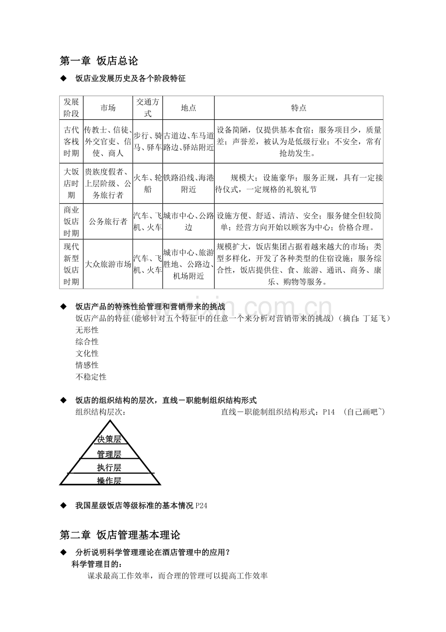 饭店管理概论复习资料.doc_第2页