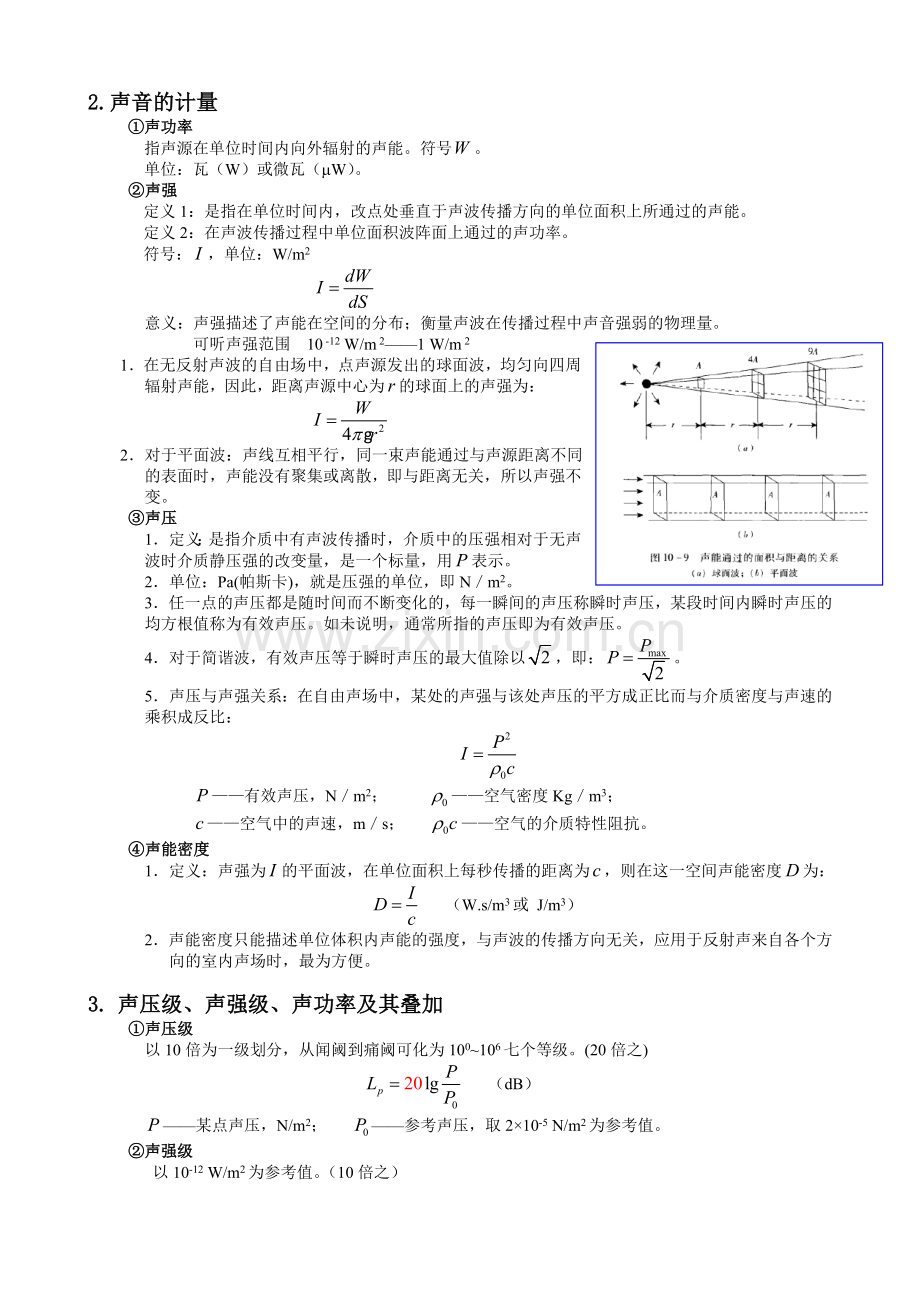 建筑物理声学复习.doc_第2页