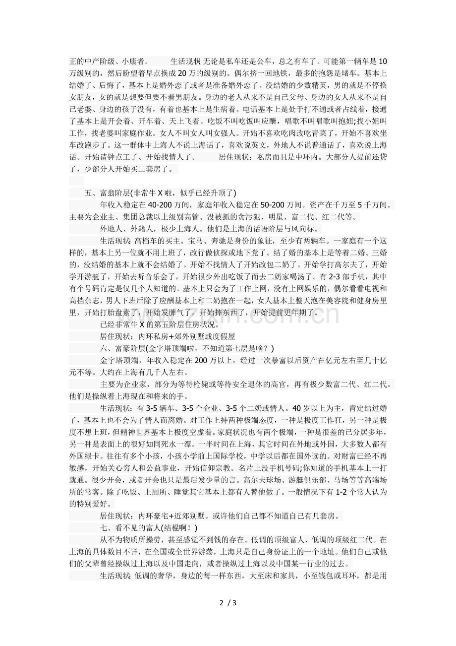 上海市民的七大阶层-你属于哪“层”.doc_第2页