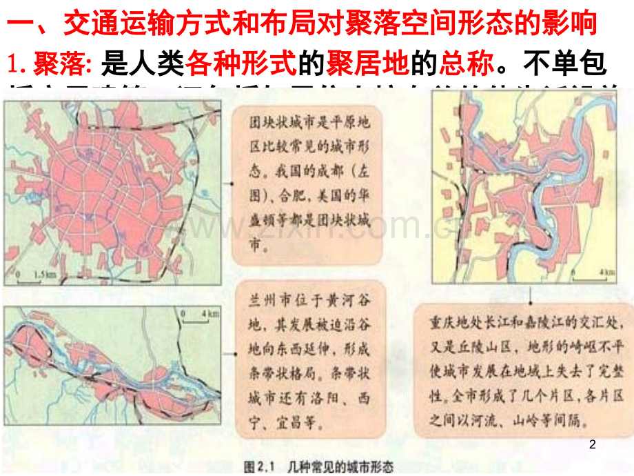 交通方式和布局变化对聚落形态的影响PPT文档.ppt_第2页