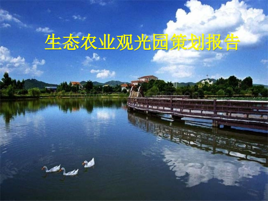 生态农业观光园设计图.pptx_第1页