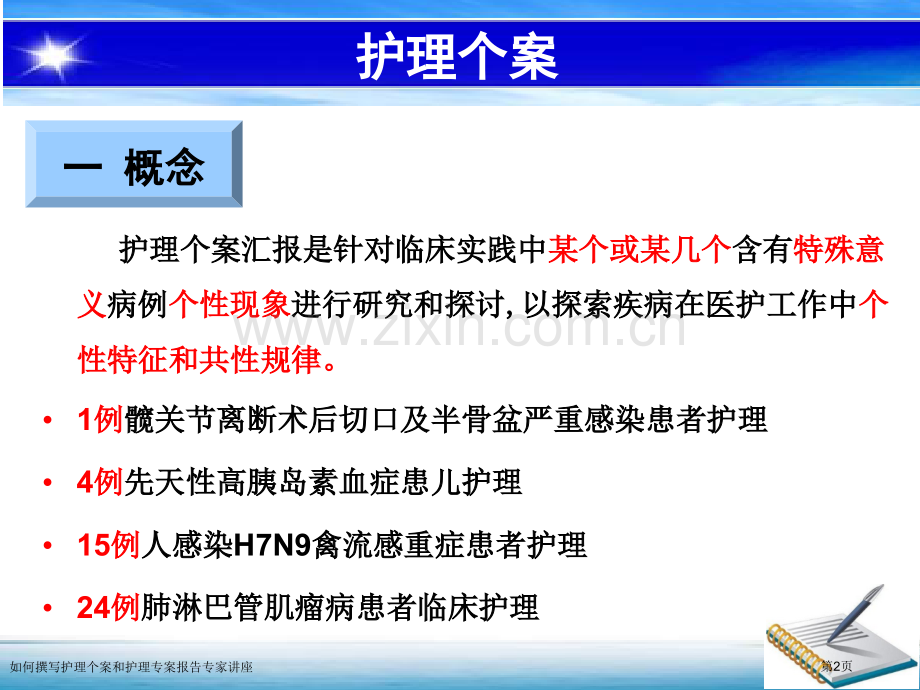 如何撰写护理个案和护理专案报告专家讲座.pptx_第2页
