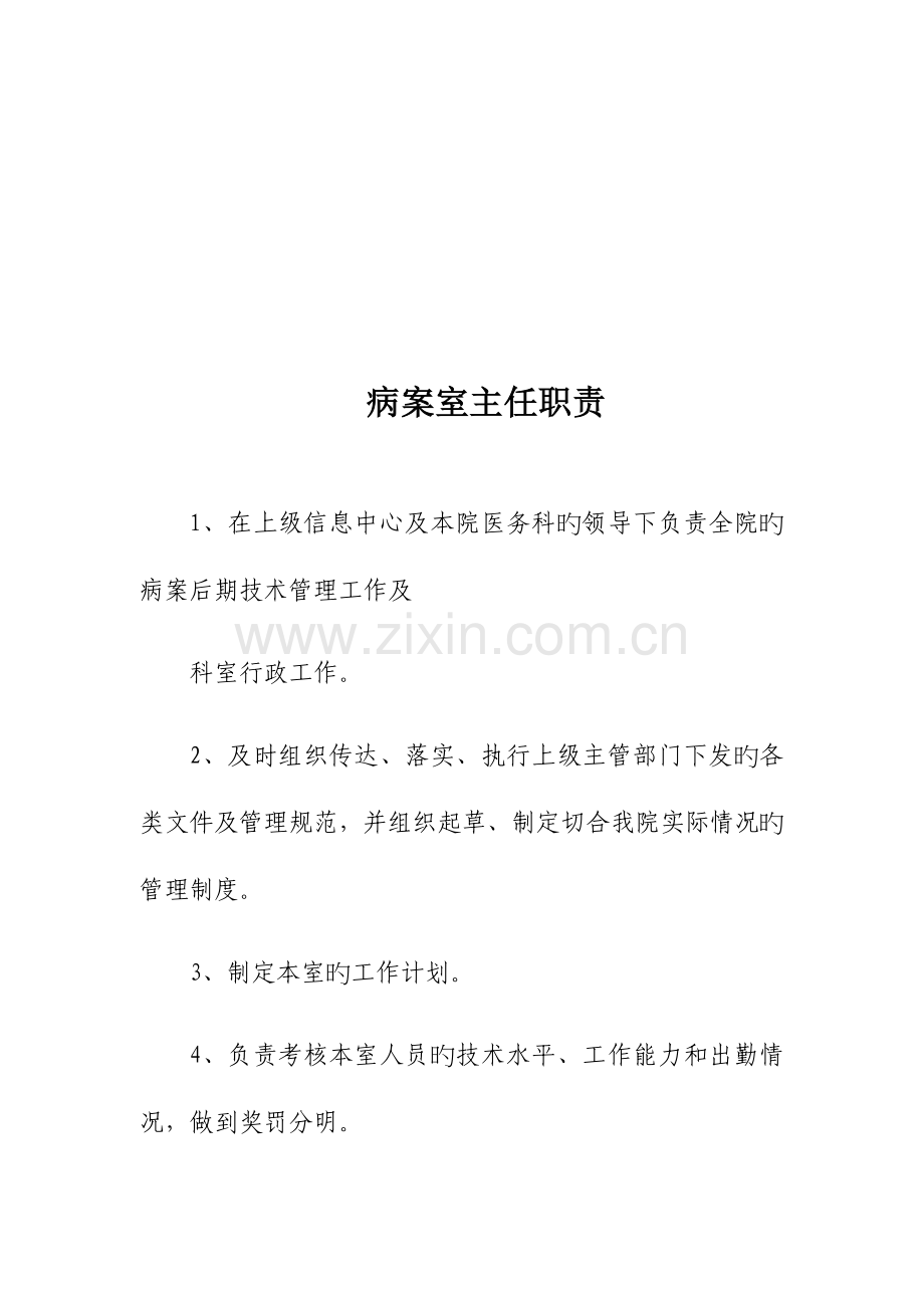 医疗各岗位职责概述.docx_第2页