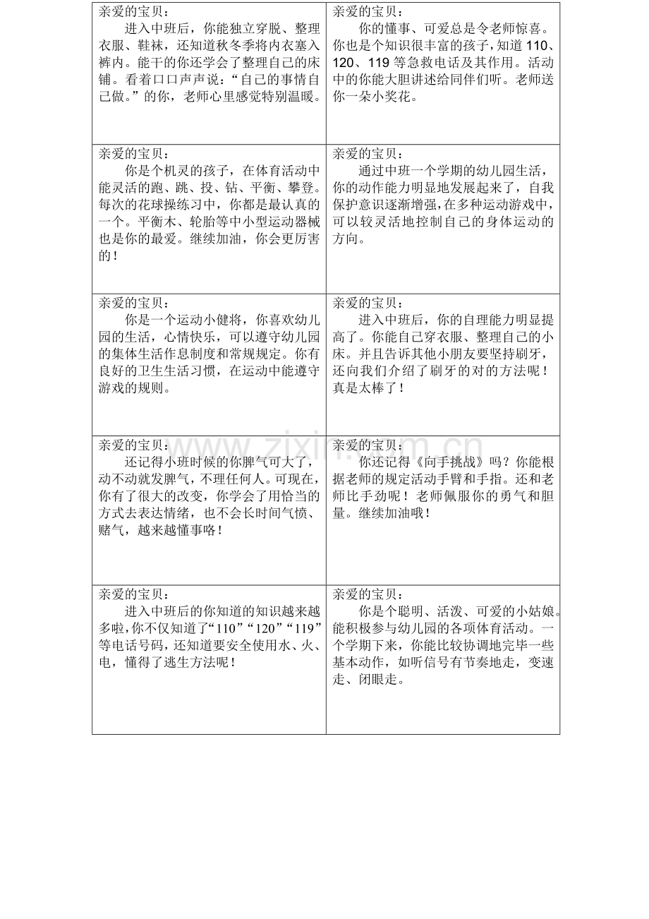 中班上五大领域评语.doc_第2页