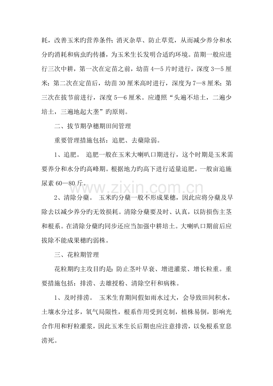 玉米田间管理技术.doc_第2页