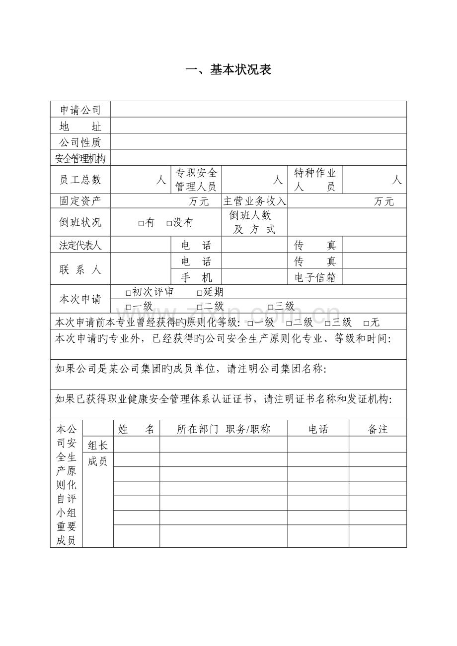 企业安全生产标准化评审表.doc_第2页
