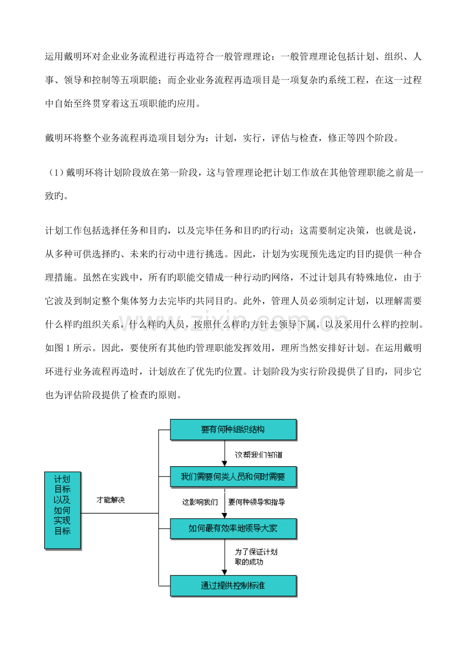 戴明环在业务流程再造BPR中的可行探讨.doc_第2页