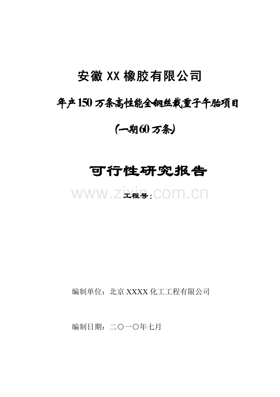 高性能全钢丝载重子午胎项目可行性研究报告.doc_第2页