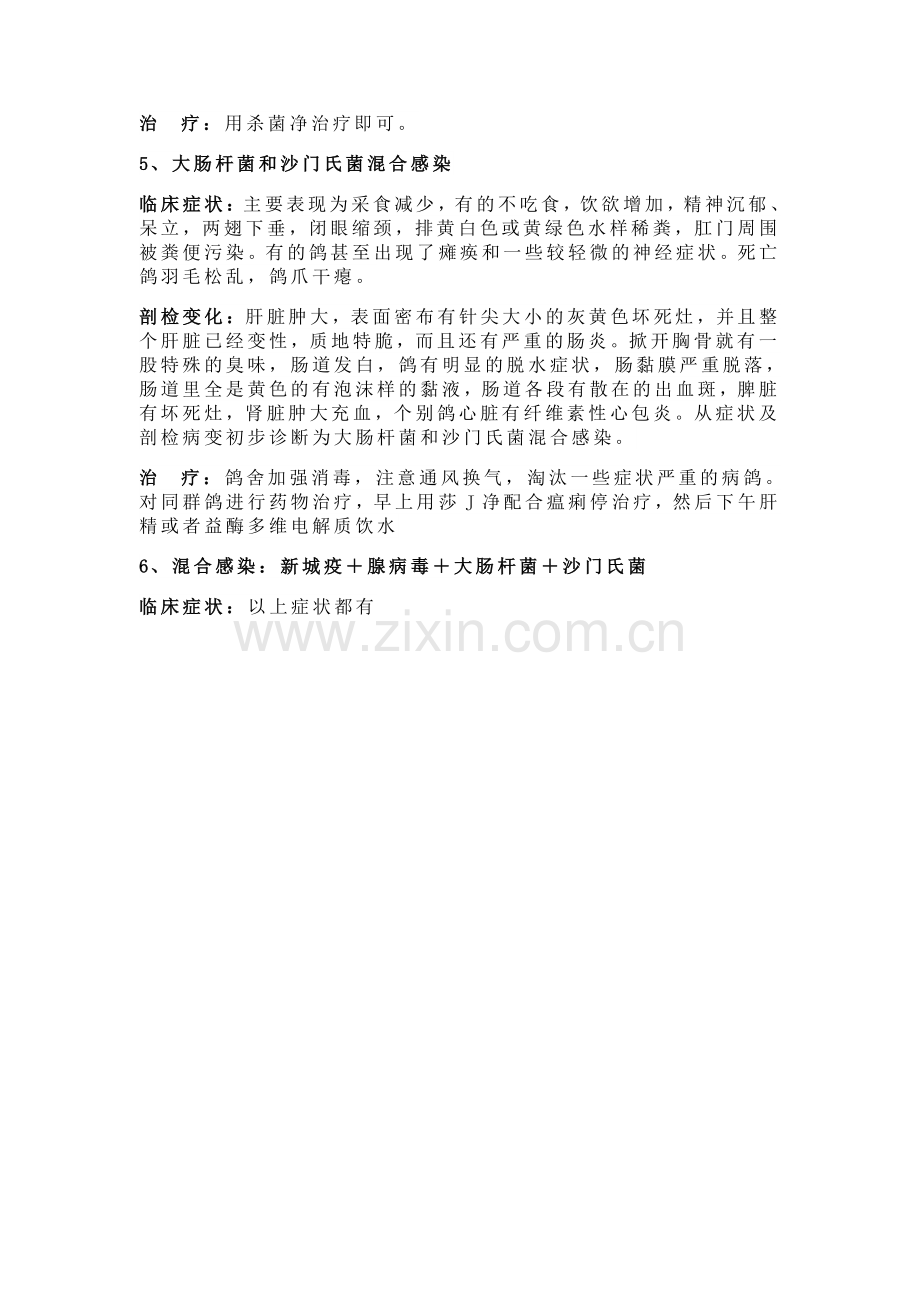 鸽子的常见疾病.doc_第2页